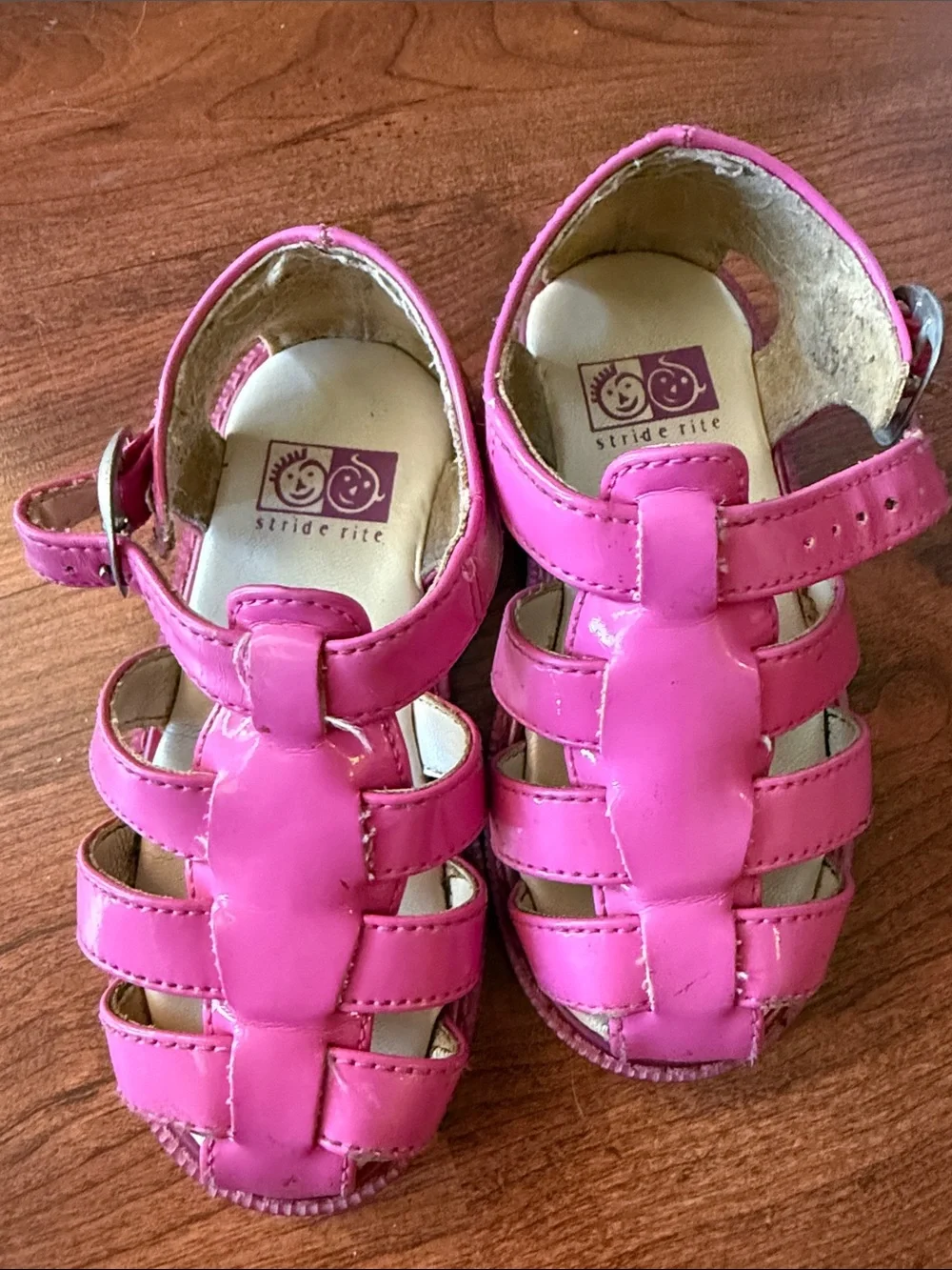 Vintage toddler girls stride rite sandals size 8